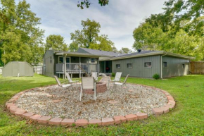 Walk to Boat Ramp Fenced Home in Jeffersonville!